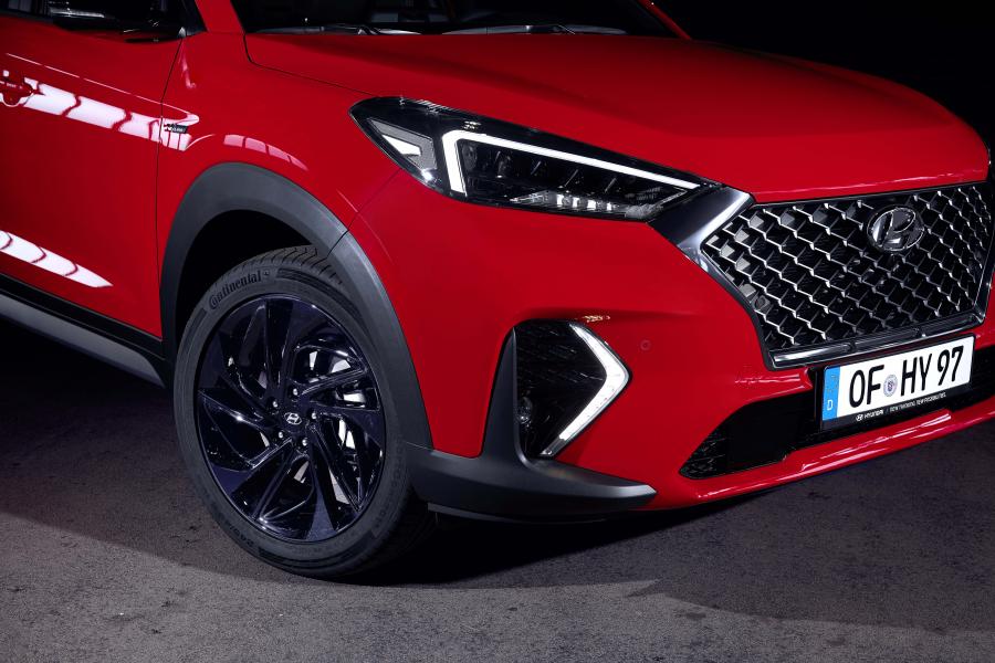 Детали экстерьера Hyundai Tucson N Line (TL) 2019 года  (WW) (фото 36 из 41)